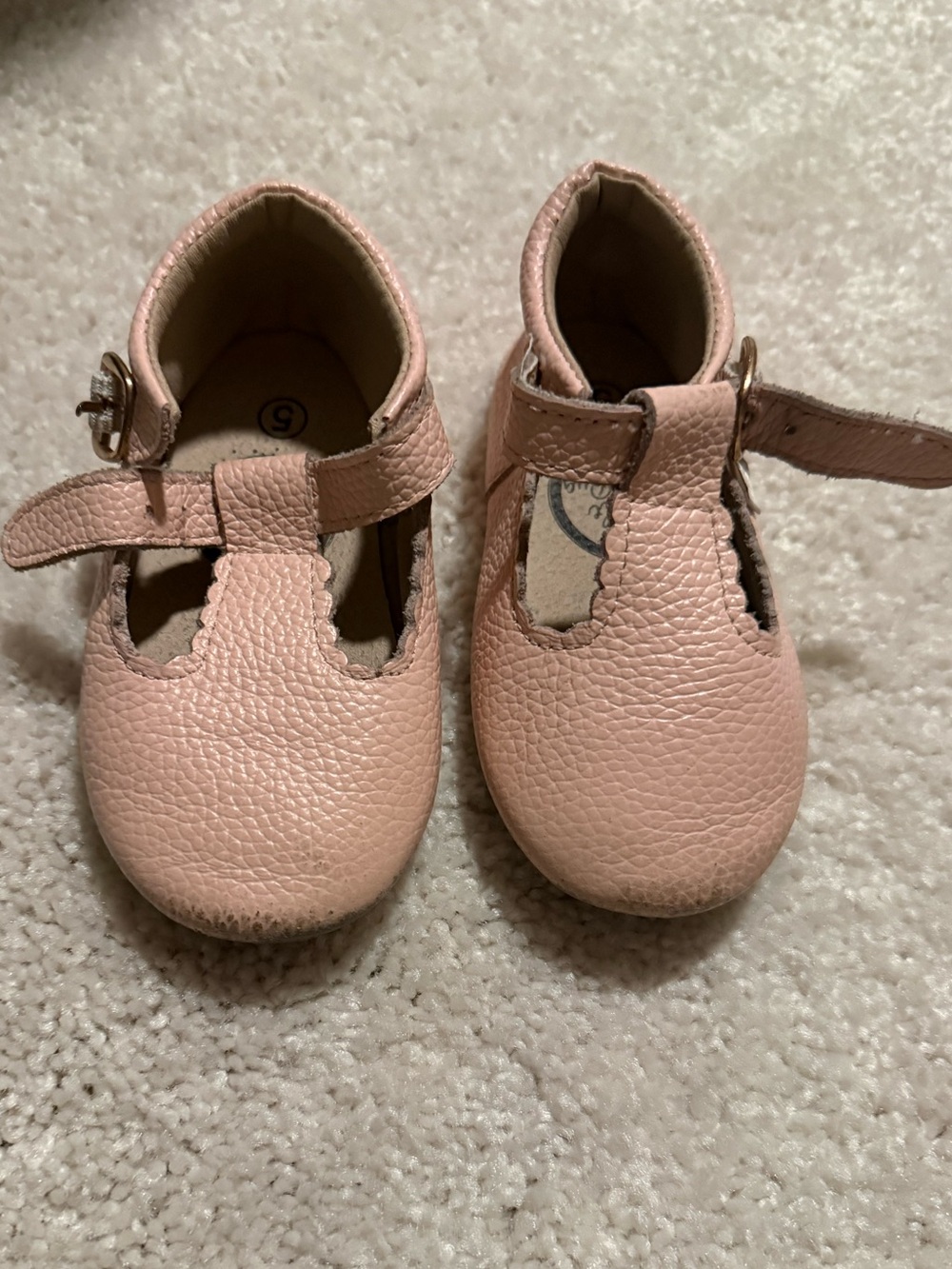 Little Love Bug Pink T-Strap size 5t